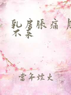 乳房胀痛 月经不来