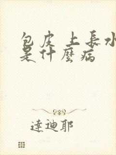 包皮 上长水泡是什么病