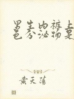 男生内裤上有黄色分泌物是怎么回事