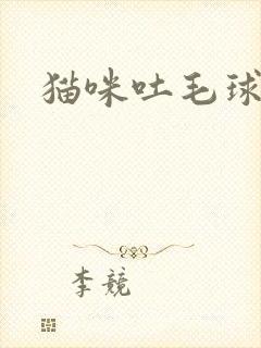 猫咪吐毛球黄水