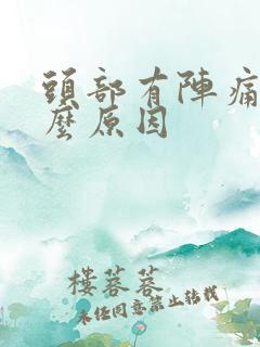 头部有阵痛感什么原因