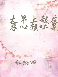 大早上起床头晕恶心想吐是怎么了