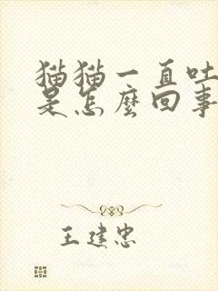 猫猫一直吐黄水是怎么回事