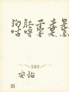 狗肚子老是咕噜咕噜响是怎么回事