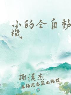 小的全自动洗衣机