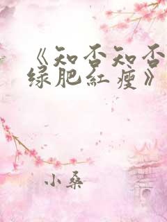 《知否知否应是绿肥红瘦》全集免费