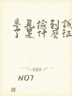 梦见捡到钱又丢了是什么征兆