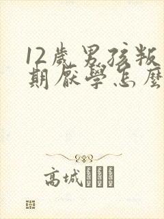 12岁男孩叛逆期厌学怎么办