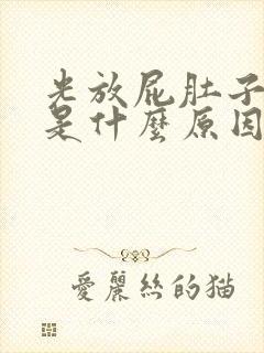 光放屁肚子胀气是什么原因