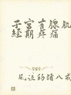 子宫有腺肌症非经期疼痛