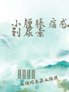 小腹胀痛感觉不到尿意