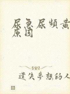 尿急尿频黄尿啥原因