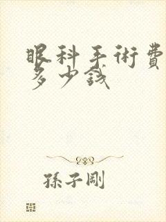 眼科手术费大概多少钱