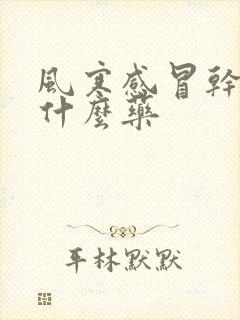 风寒感冒干咳吃什么药