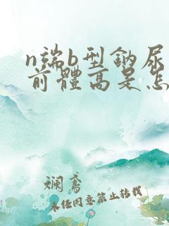 n端b型钠尿肽前体高是怎么回事