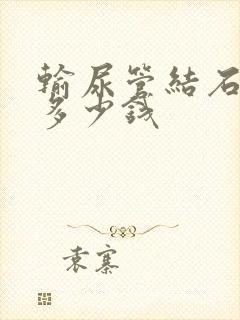 输尿管结石取石多少钱