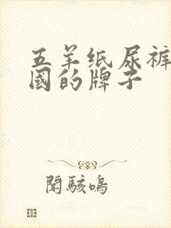 五羊纸尿裤是哪国的牌子