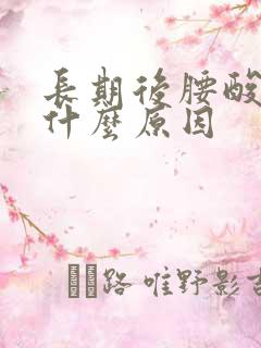 长期后腰酸痛是什么原因