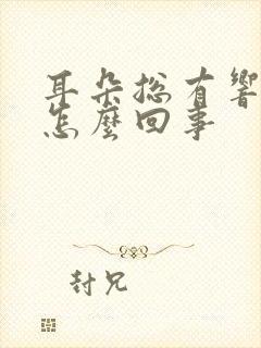 耳朵总有响声是怎么回事