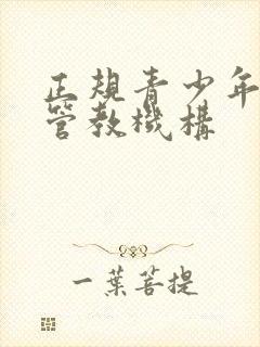 正规青少年叛逆管教机构