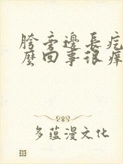 胯旁边长疙瘩怎么回事很痒