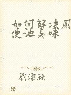 如何解决厕所小便池臭味