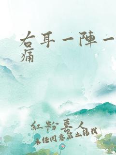 右耳一阵一阵刺痛