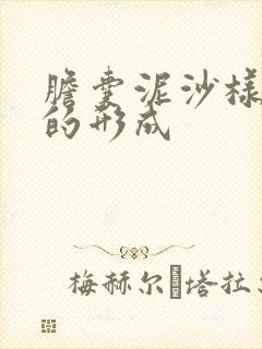 胆囊泥沙样结石的形成