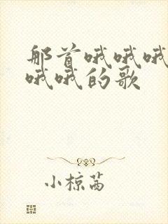 那首哦哦哦哦哦哦哦的歌