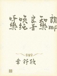 呼唤良知朗诵配乐纯音乐mp3