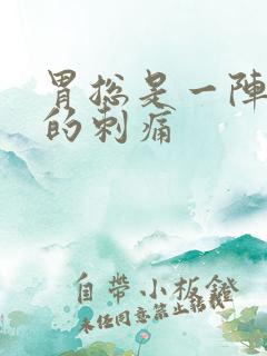 胃总是一阵一阵的刺痛