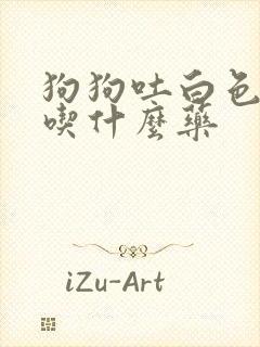 狗狗吐白色粘液吃什么药