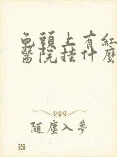 龟头上有红点到医院挂什么科