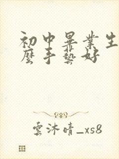 初中毕业生学什么手艺好