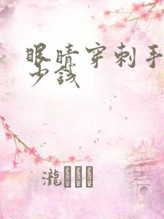 眼睛穿刺手术多少钱