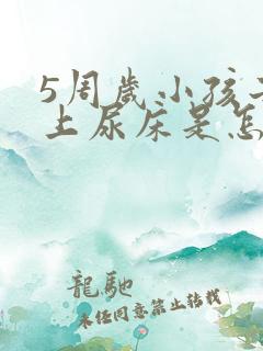 5周岁小孩子晚上尿床是怎么回事