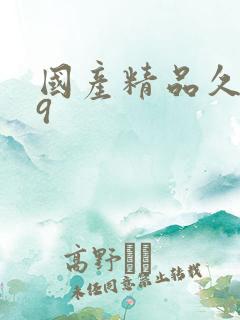 国产精品久久久9