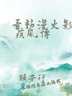 看动漫火影忍者 疾风传