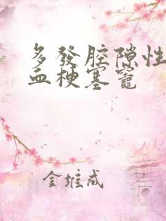 多发腔隙性脑缺血梗塞灶