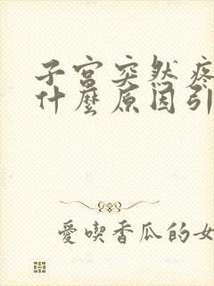 子宫突然疼痛是什么原因引起的