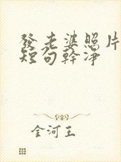 发老婆照片文案短句干净