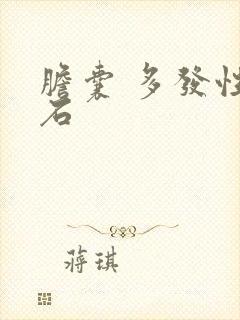 胆囊 多发性结石