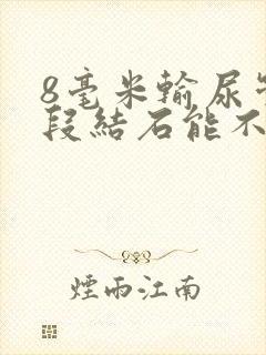 8毫米输尿管上段结石能不能排出