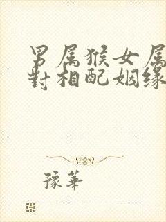 男属猴女属蛇配对相配姻缘好不好