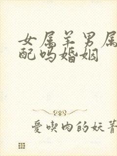 女属羊男属蛇相配吗婚姻