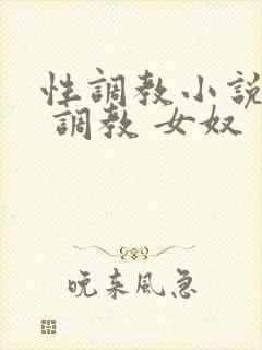 性调教小说情趣 调教 女奴