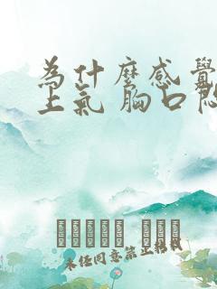 为什么感觉喘不上气 胸口闷