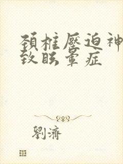 颈椎压迫神经导致眩晕症