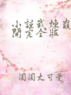 小说武炼巅峰杨开完全版