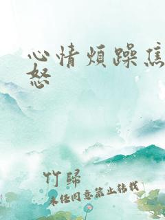 心情烦躁焦虑易怒